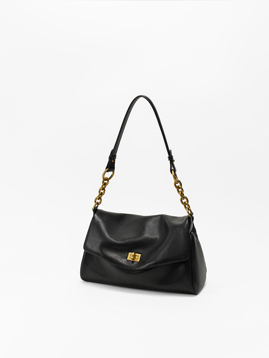 Classic flap messenger bag