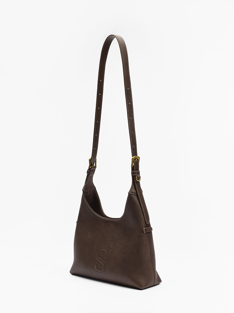 Top-grain Leather Crossbody Bag