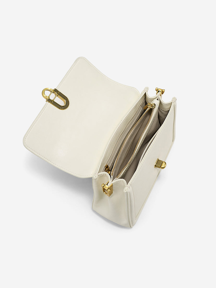 Wheat Language-Square Mini Bag