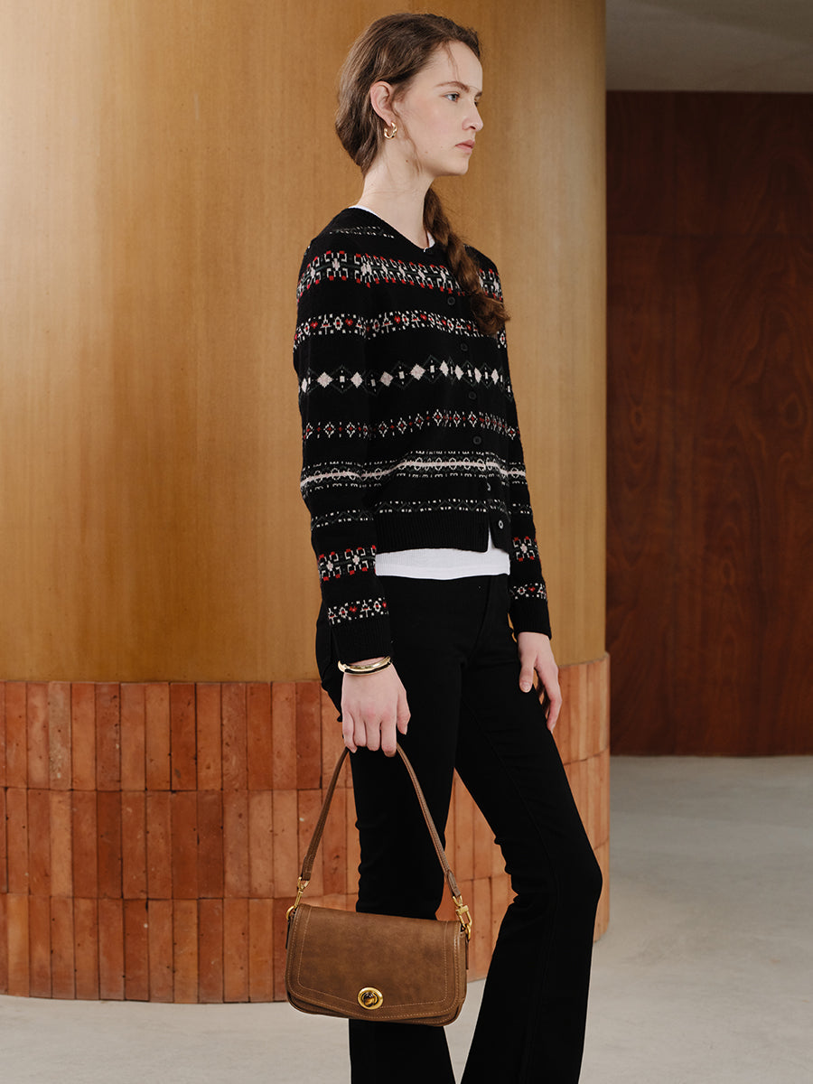 Regret not Meeting Earlier-Underarm Square Bag