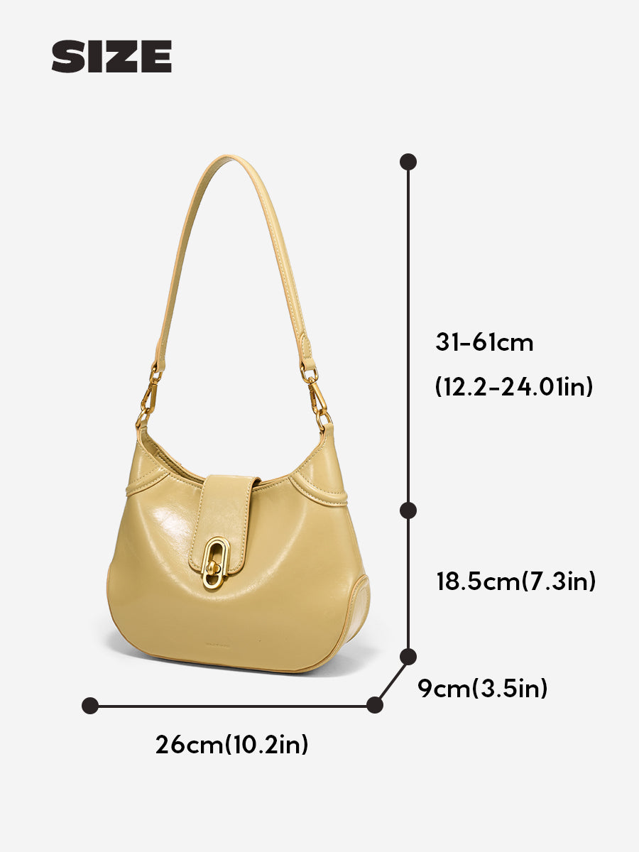 Zora-Underarm Bag Saddle Bag