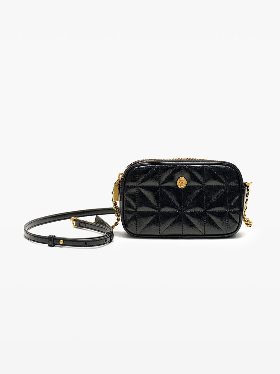 Envelope-shaped chain bag crossbody bag