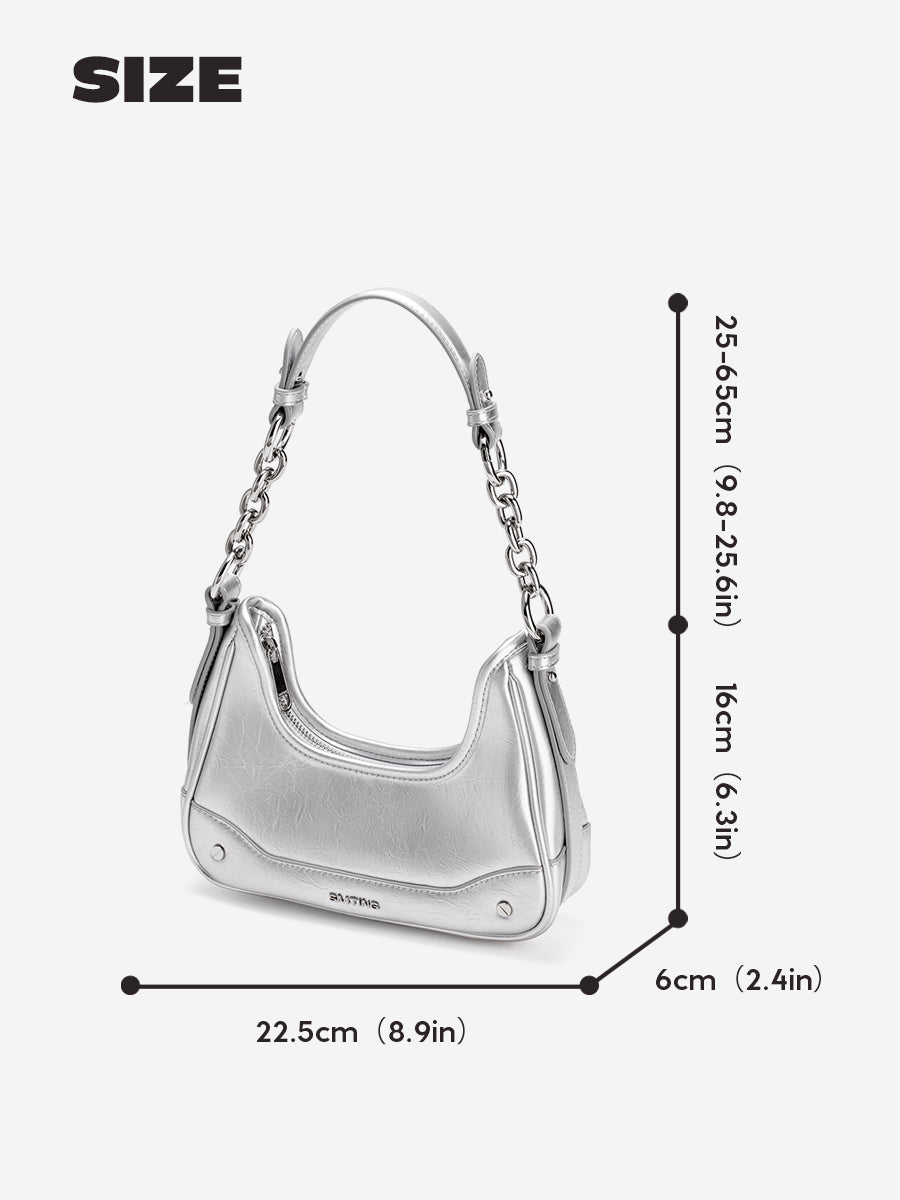 Charming Magnetic Field-Underarm Shoulder Bag Baguette Bag