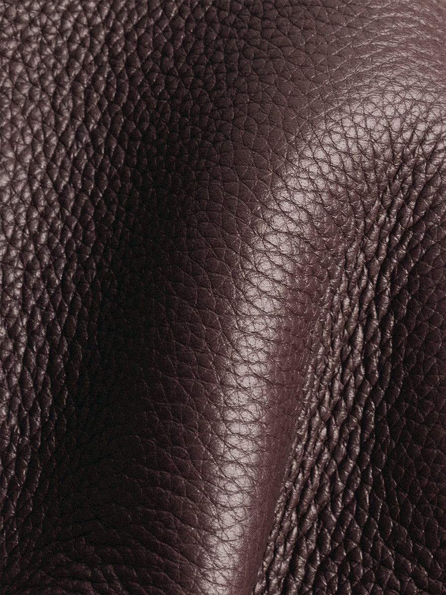 FIRST-LAYER COWHIDE BOSTON BAG