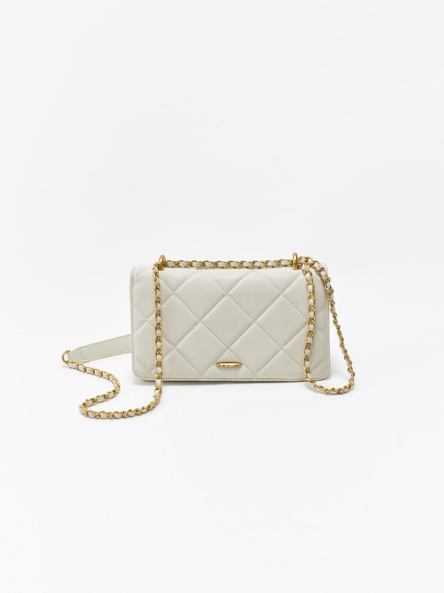 Light luxury diamond quilted chain bag