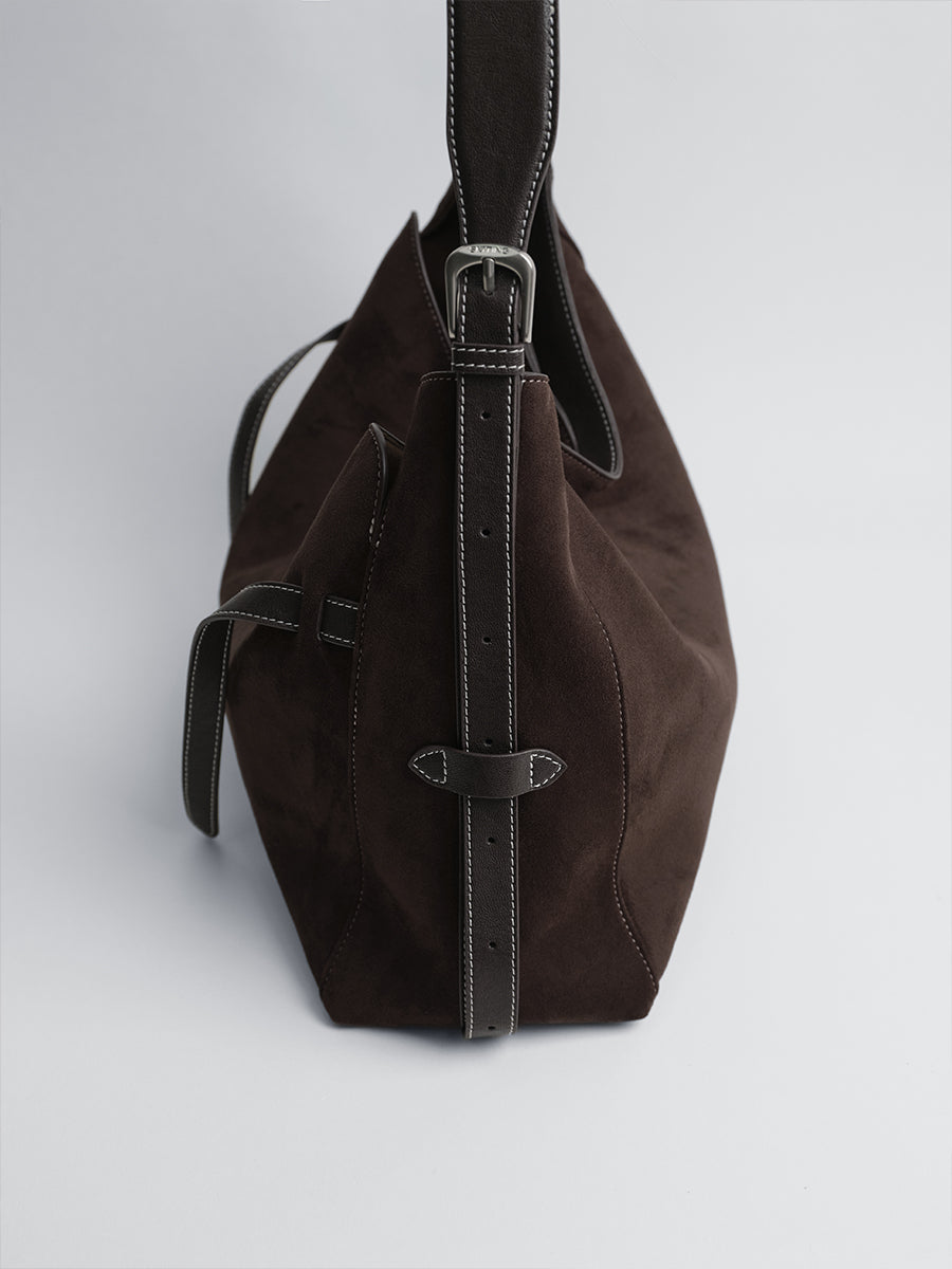SUEDE CAPSULE COLLECTION TOTE BAG