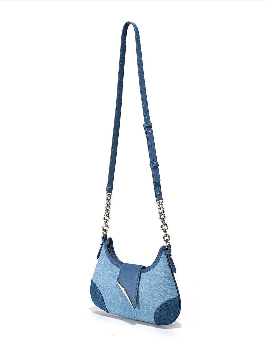 Small Happiness-Underarm Saddle Bag