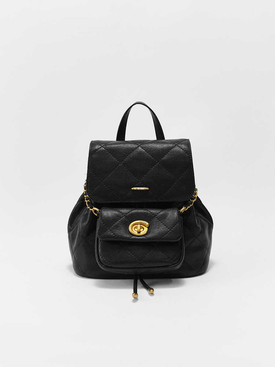 High-end light luxury backpack
