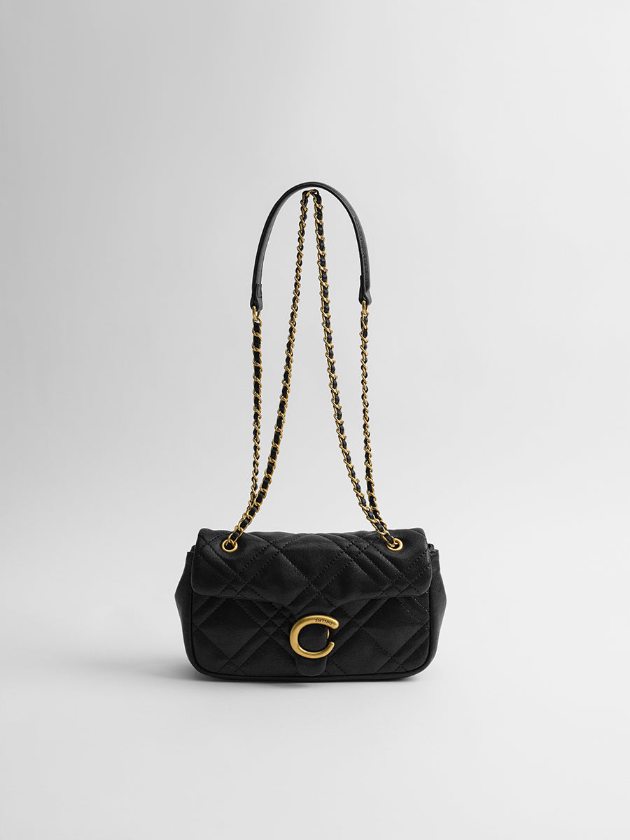 Quilted chain bag