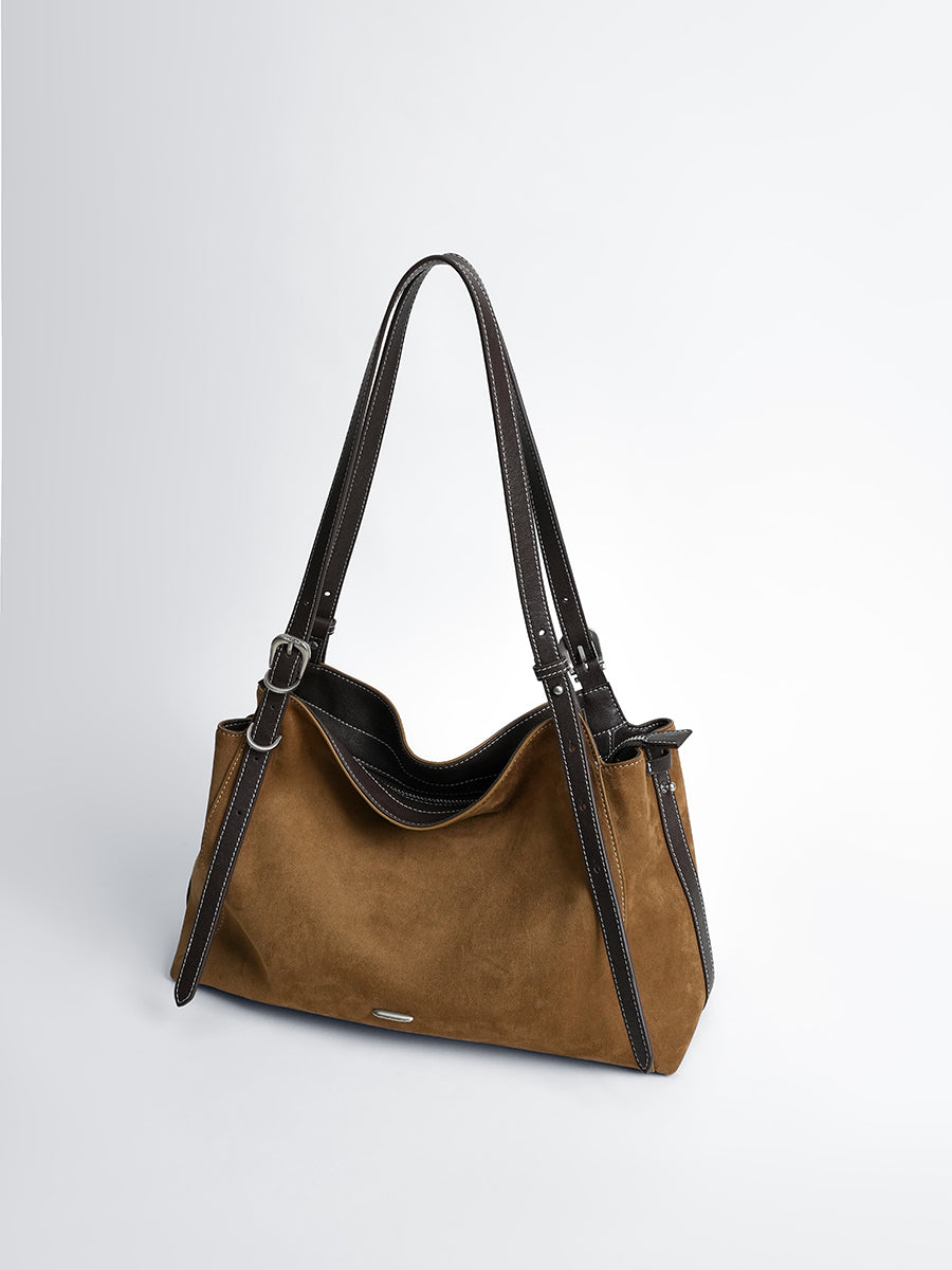 SUEDE CAPSULE COLLECTION TOTE BAG