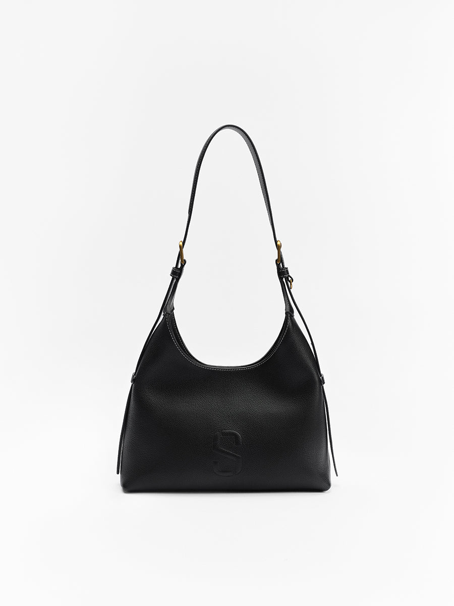 Top-grain Leather Crossbody Bag