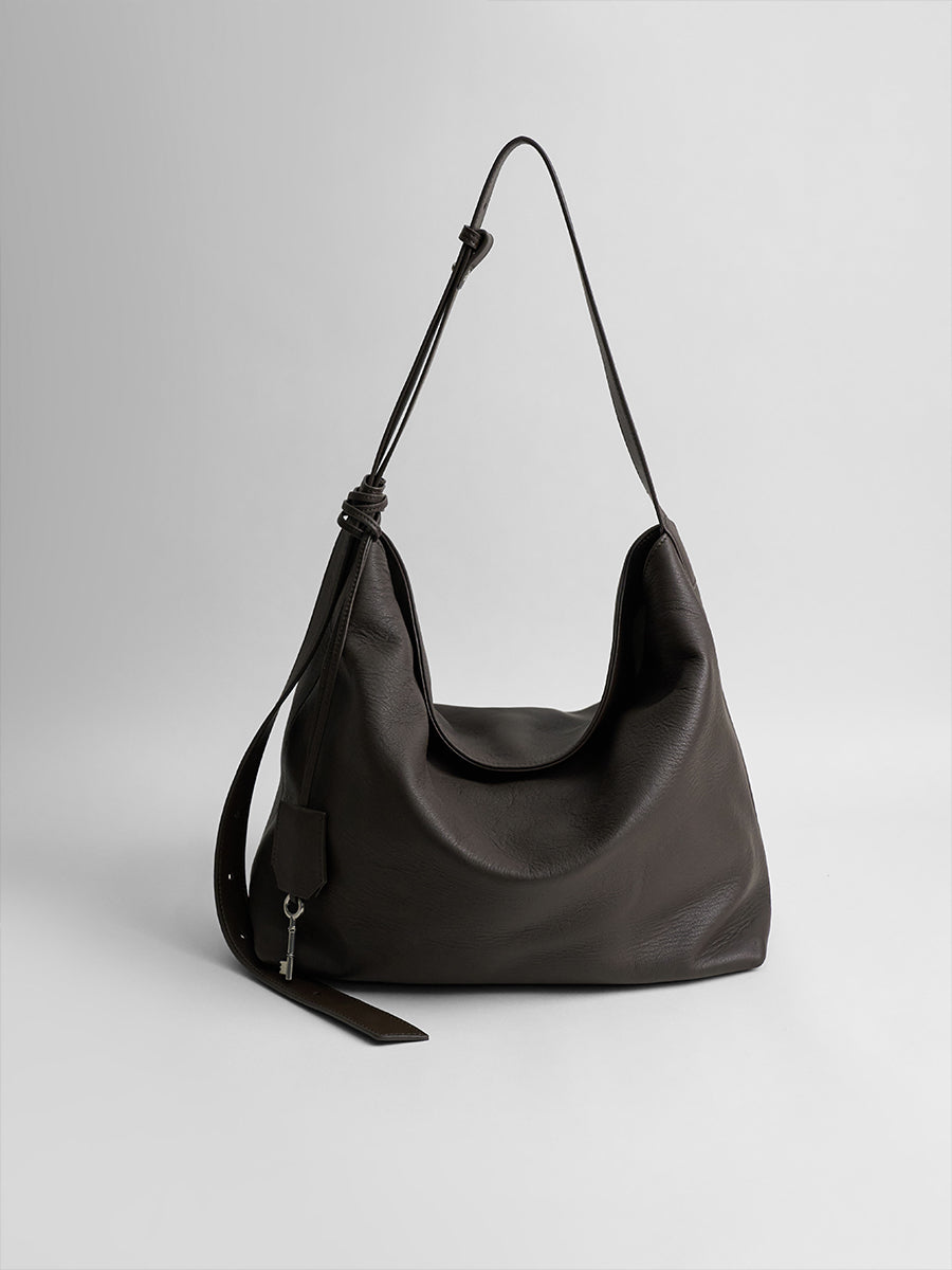First-layer cowhide tote bag