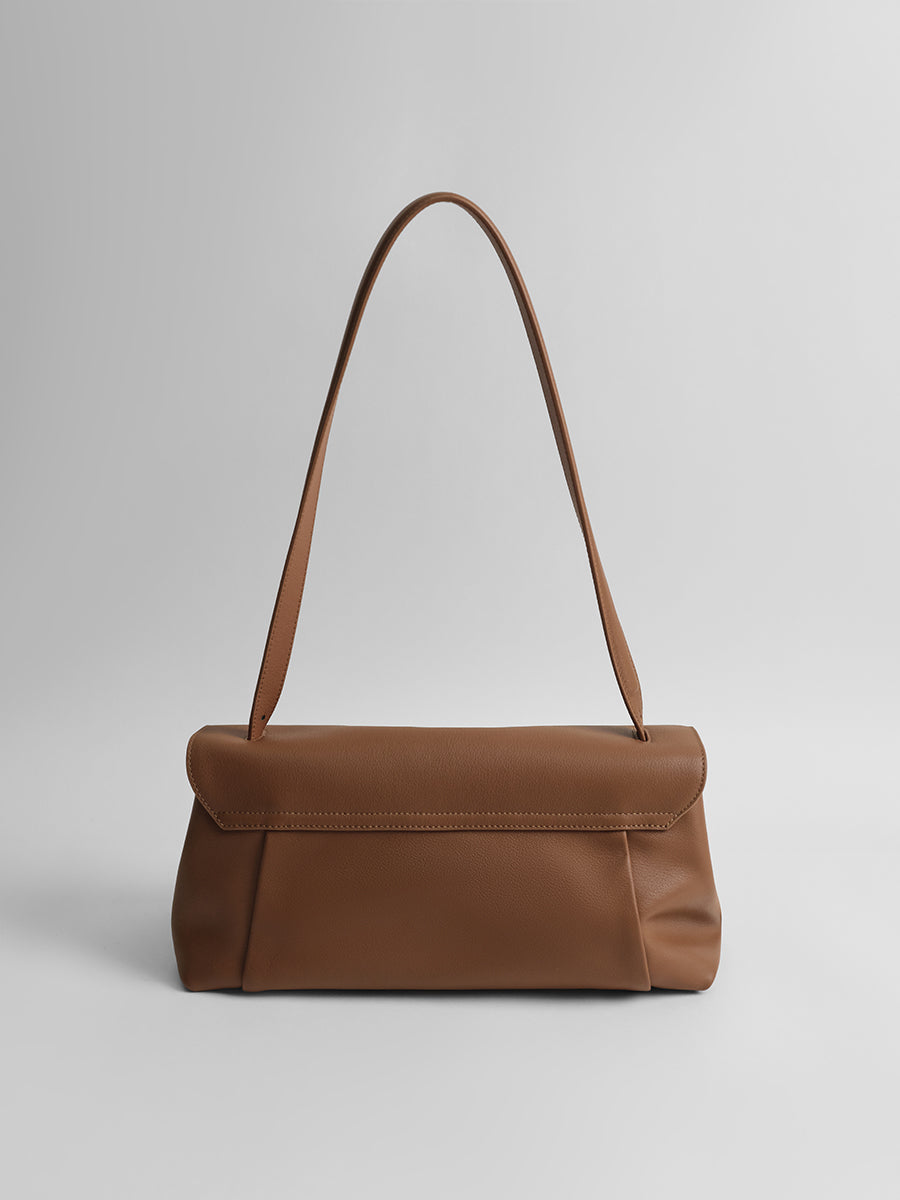 First-layer cowhide underarm bag