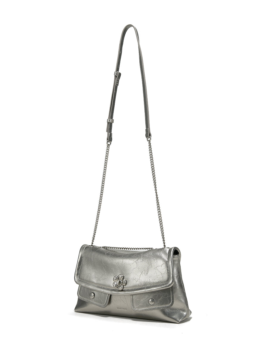 Simple and elegant underarm bag chain bag