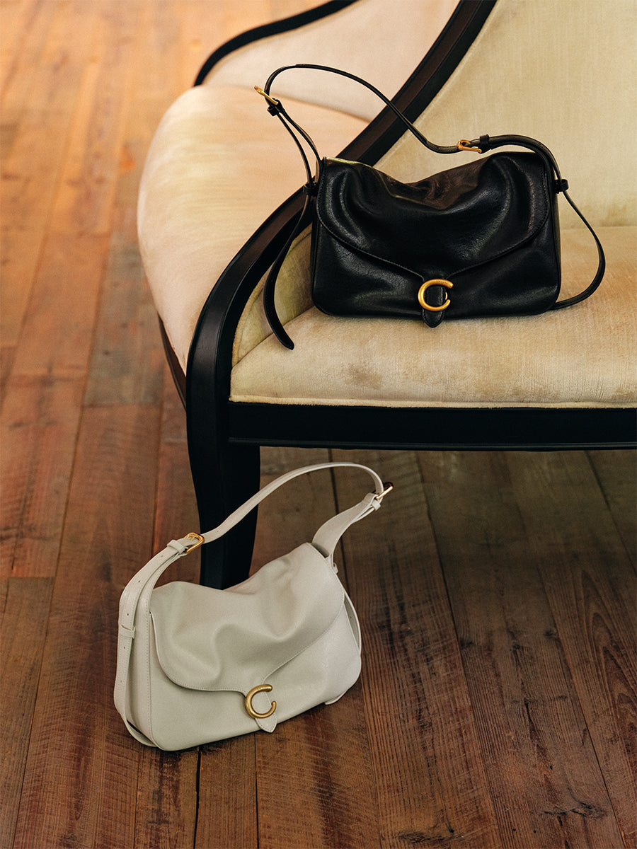 Classic flap tote bag