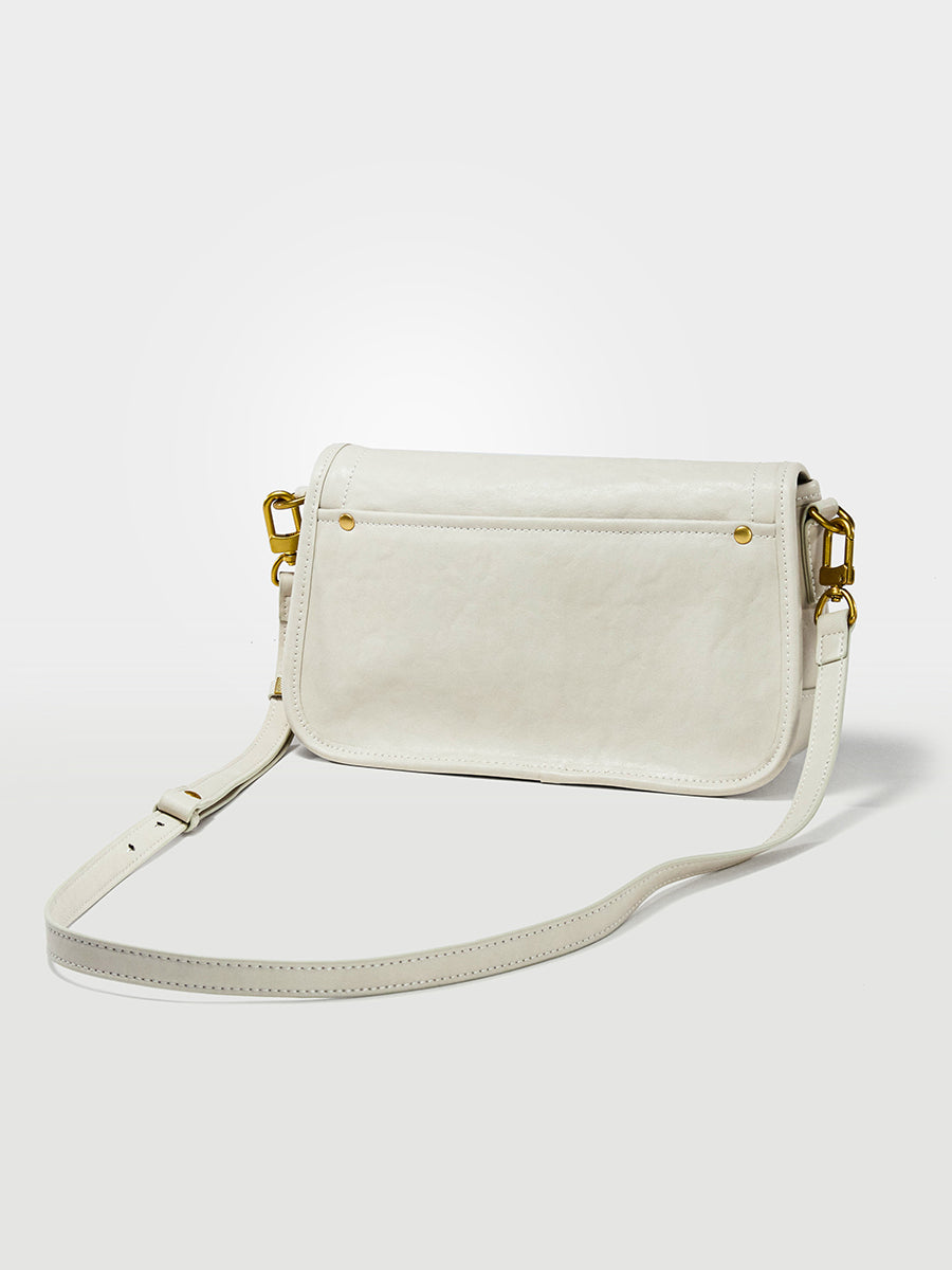 Regret not Meeting Earlier-Underarm Square Bag