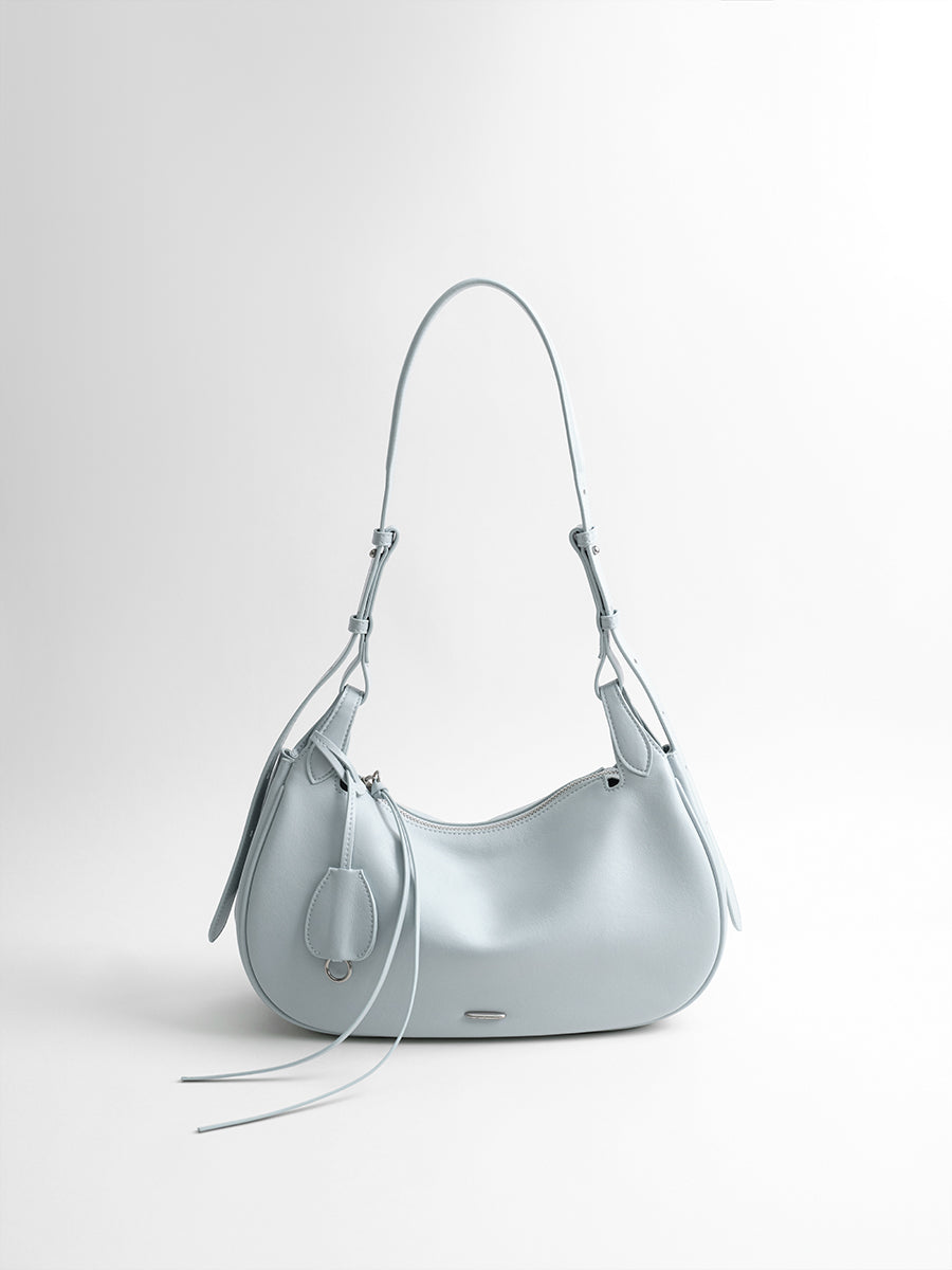 Relaxed designer hobo bag