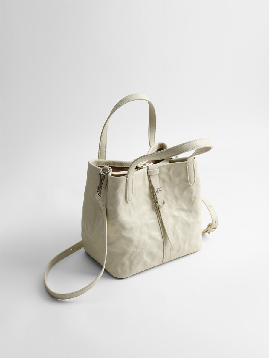 Niche single-shoulder hand-carry bucket bag