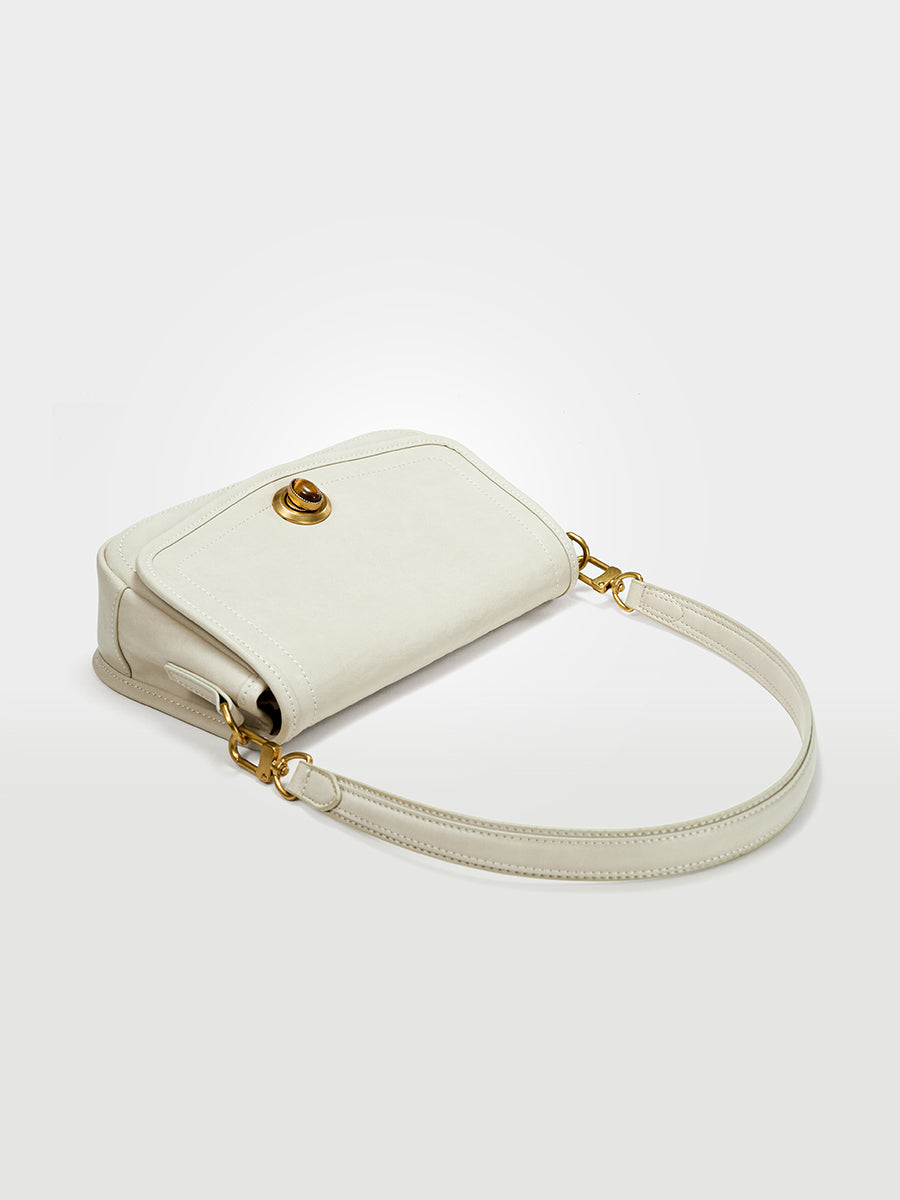 Regret not Meeting Earlier-Underarm Square Bag