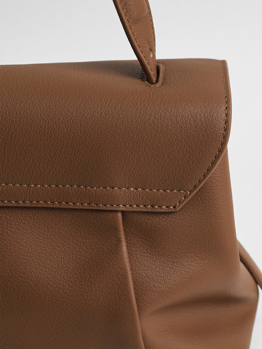 First-layer cowhide underarm bag