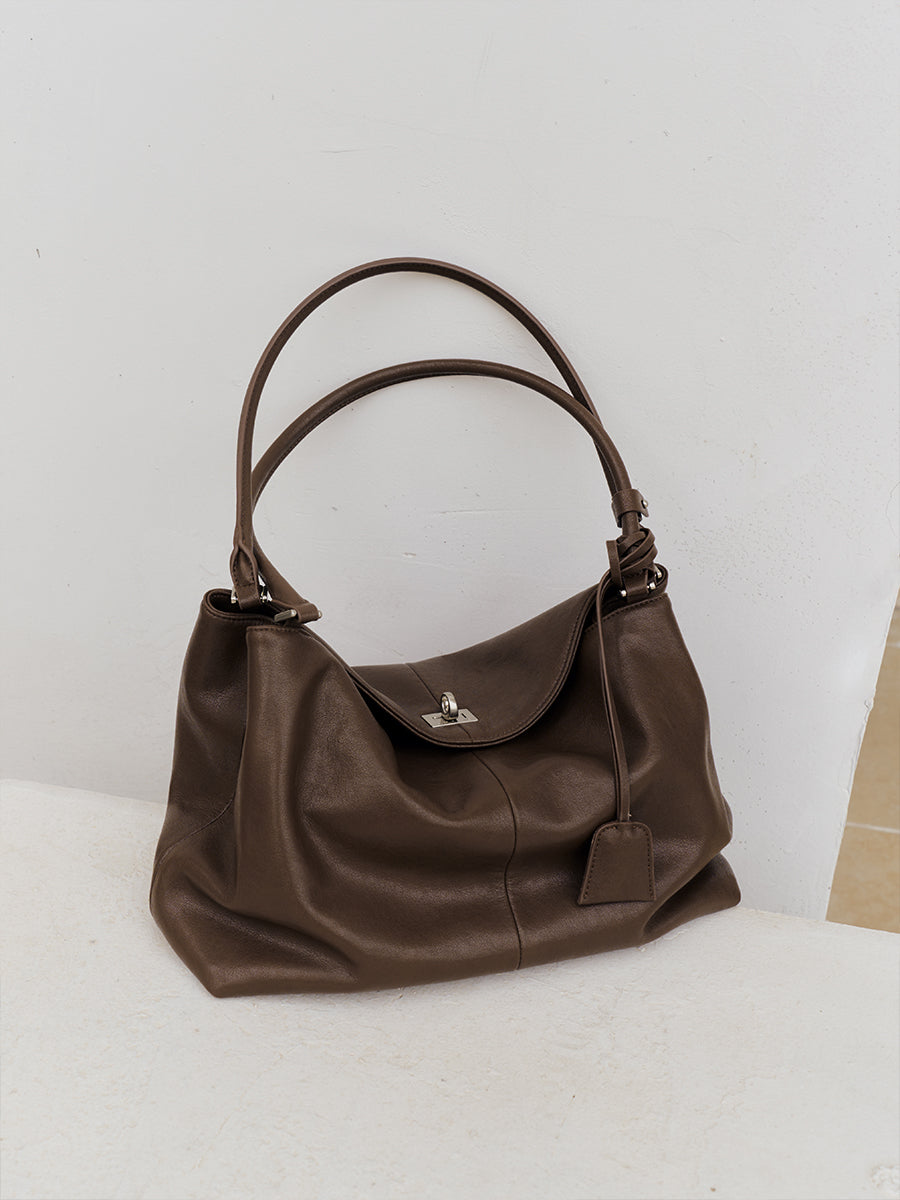 Minimalist hobo bag