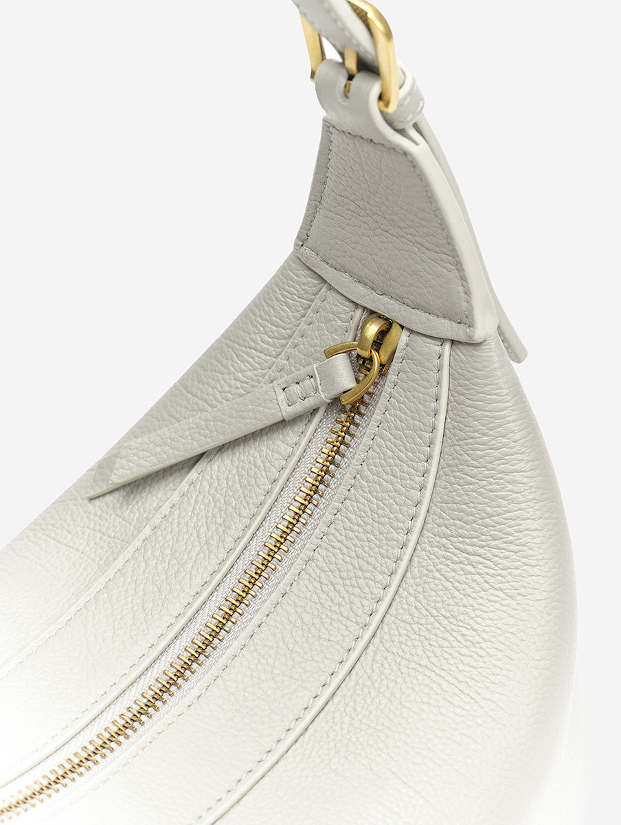Top-grain Leather Box Bag