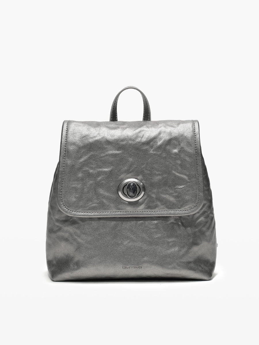 Retro-designed exquisite double shoulder bag