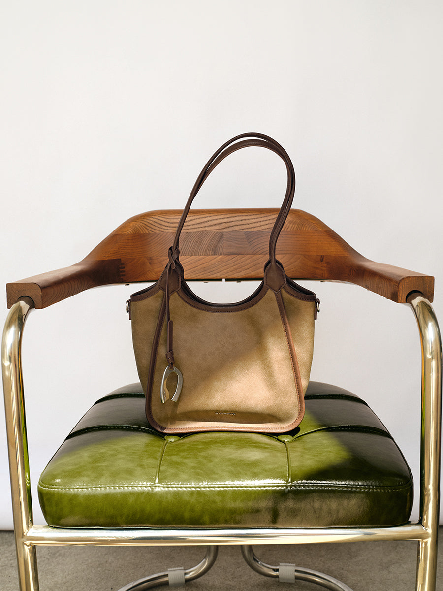 Retro versatile shoulder bag tote bag