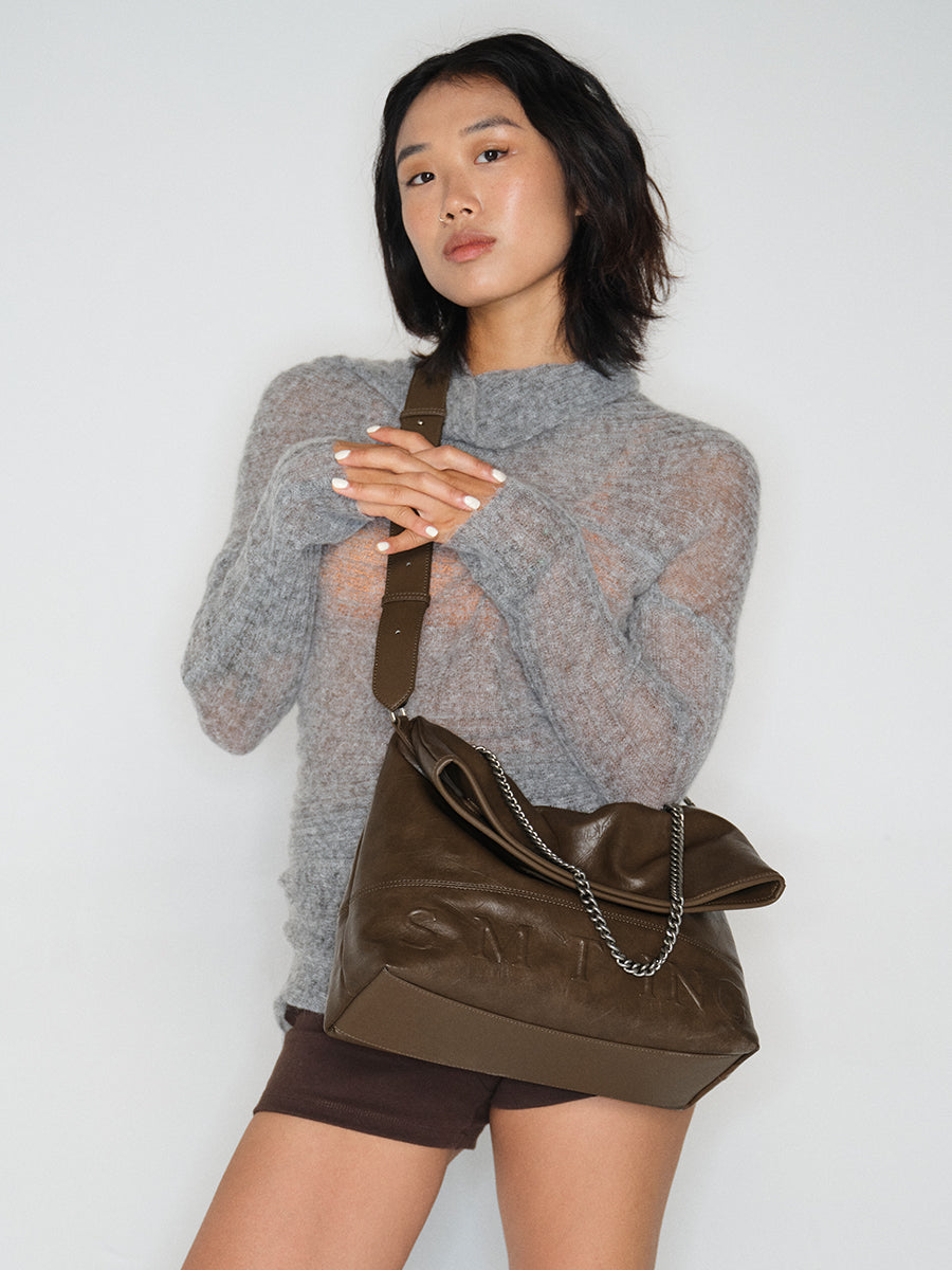 Delicate fashion chain bag underarm bag