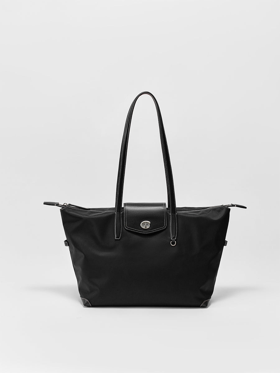 Large-capacity commuter tote bag