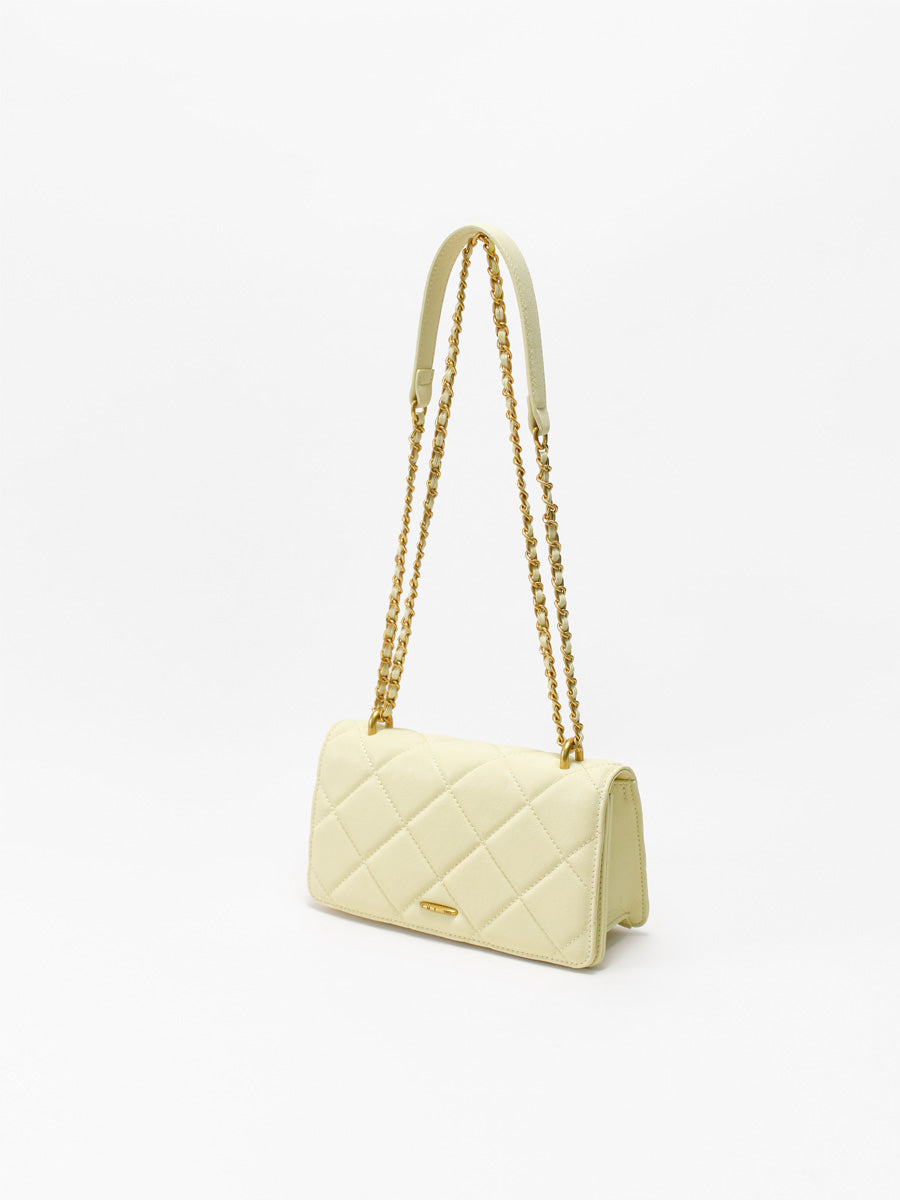 Light luxury diamond quilted chain bag