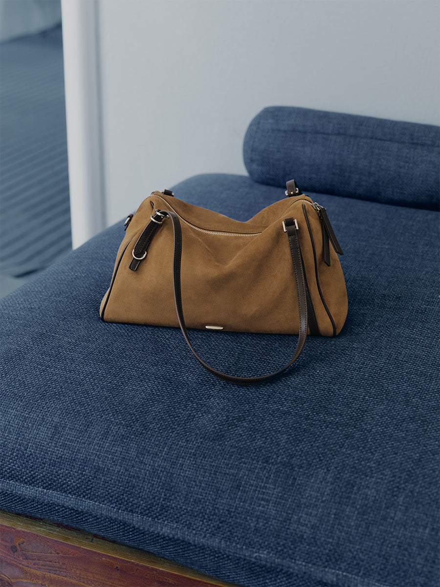 SUEDE CAPSULE COLLECTION TOTE BAG