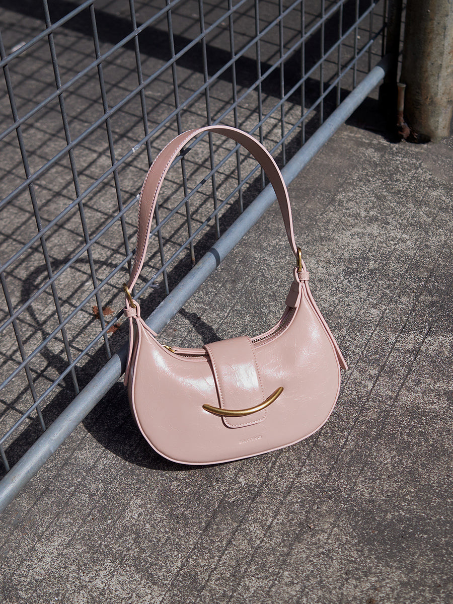Heart-Crescent Shaped Underarm Bag