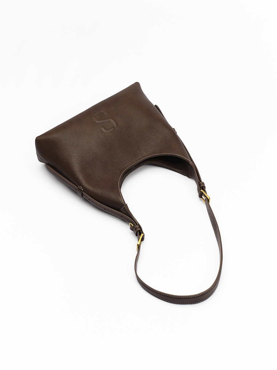 Top-grain Leather Crossbody Bag