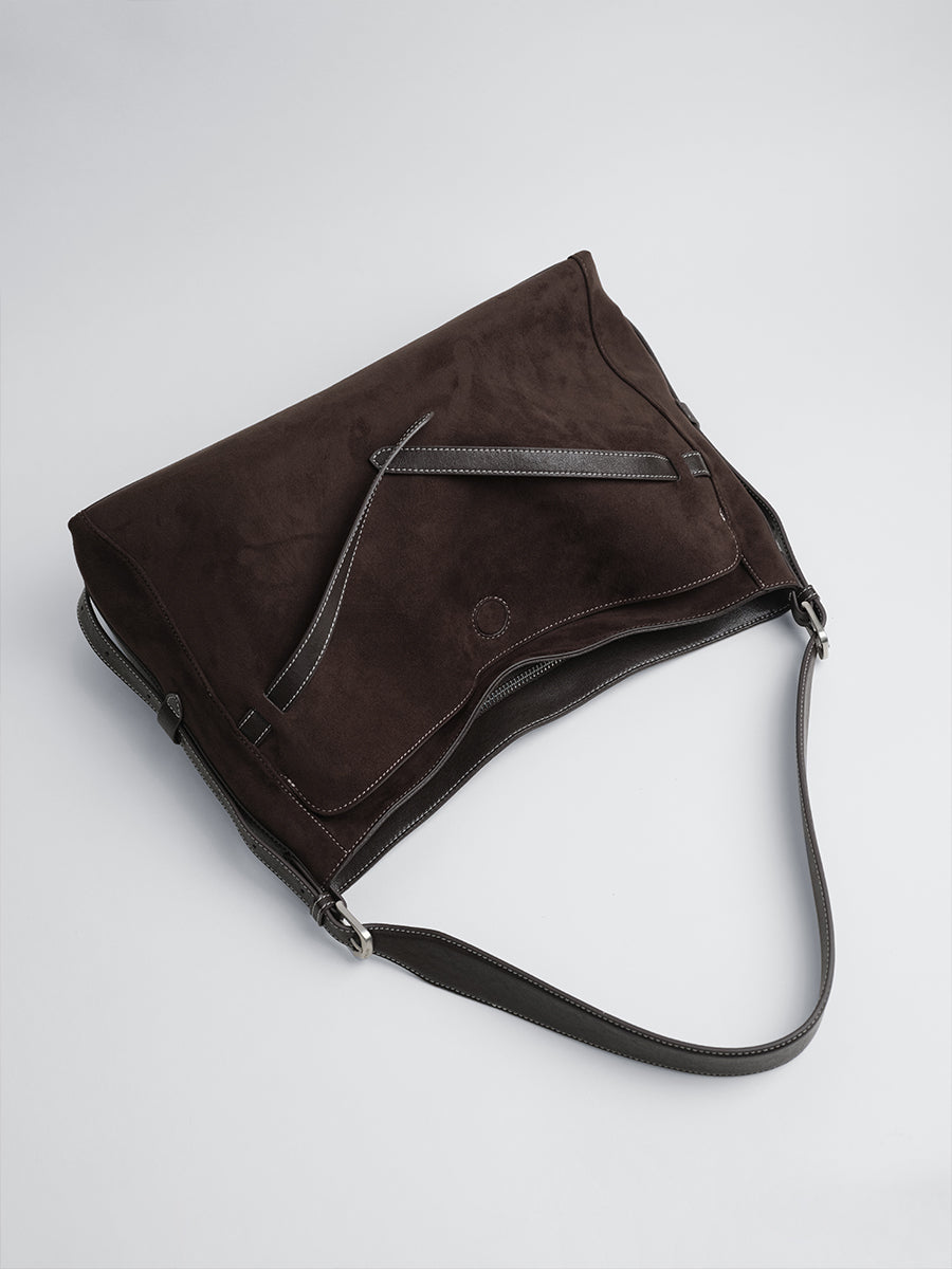 SUEDE CAPSULE COLLECTION TOTE BAG