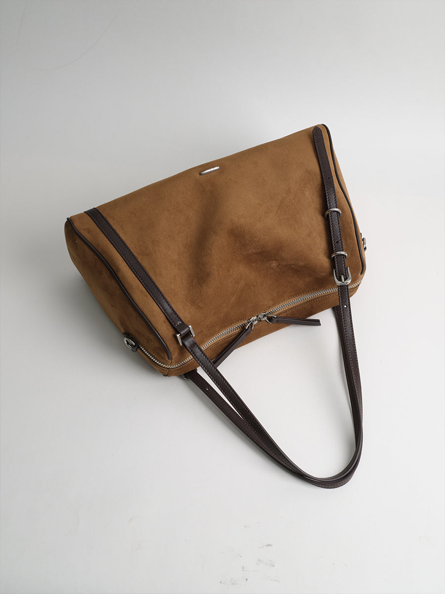 SUEDE CAPSULE COLLECTION TOTE BAG
