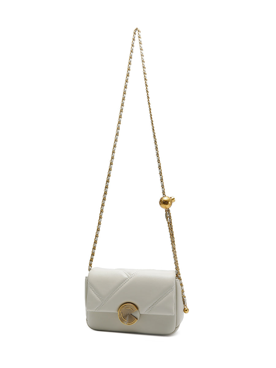 Sac à bandoulière en gelée de lait de coco et pêche