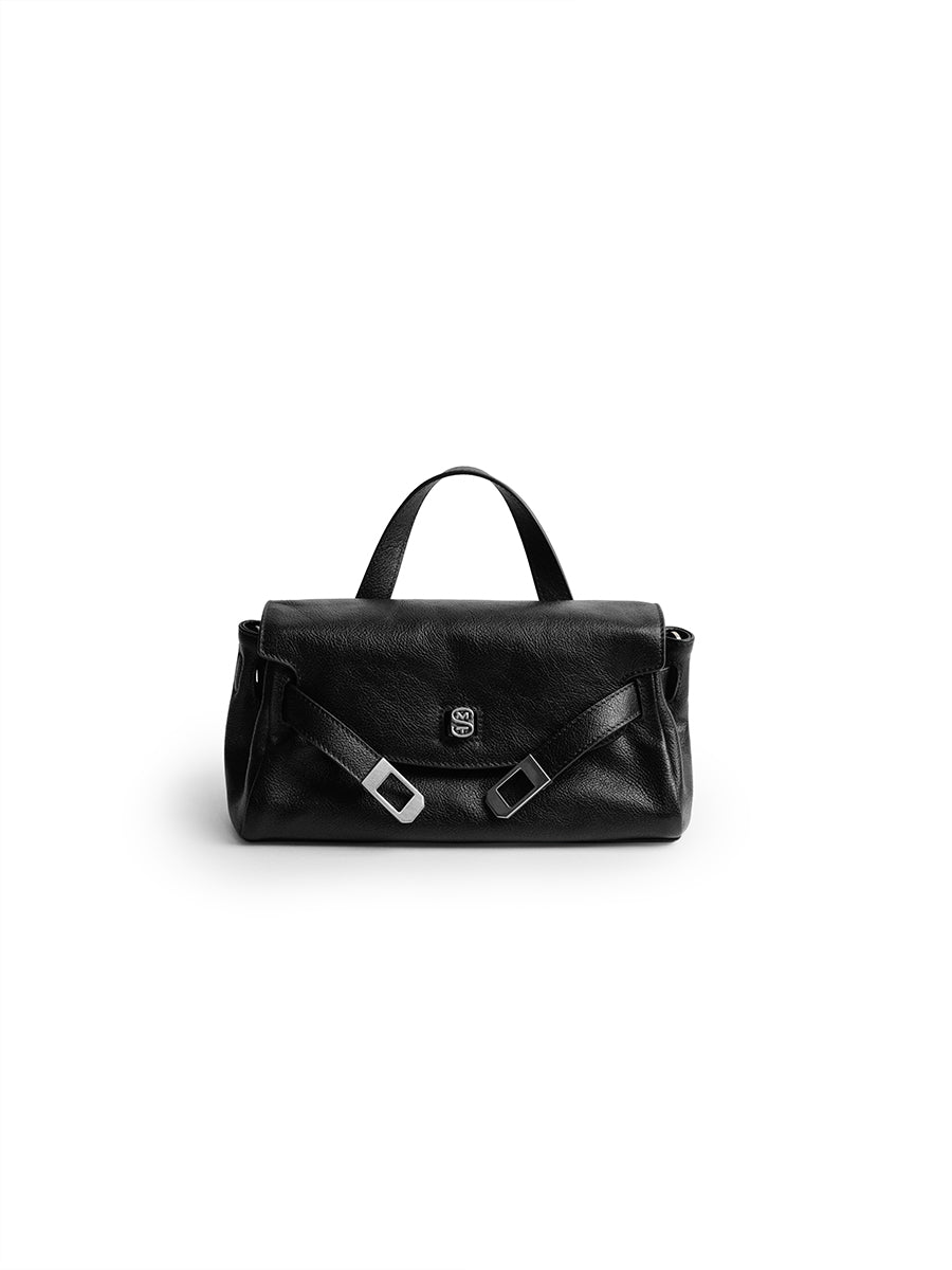FIRST-LAYER COWHIDE HANDBAG