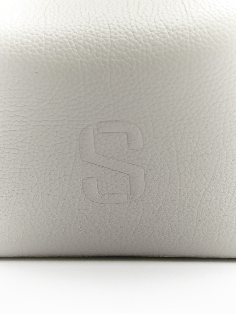 Top-grain Leather Box Bag
