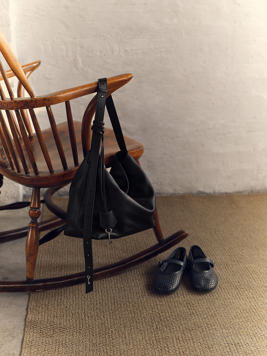 First-layer cowhide tote bag