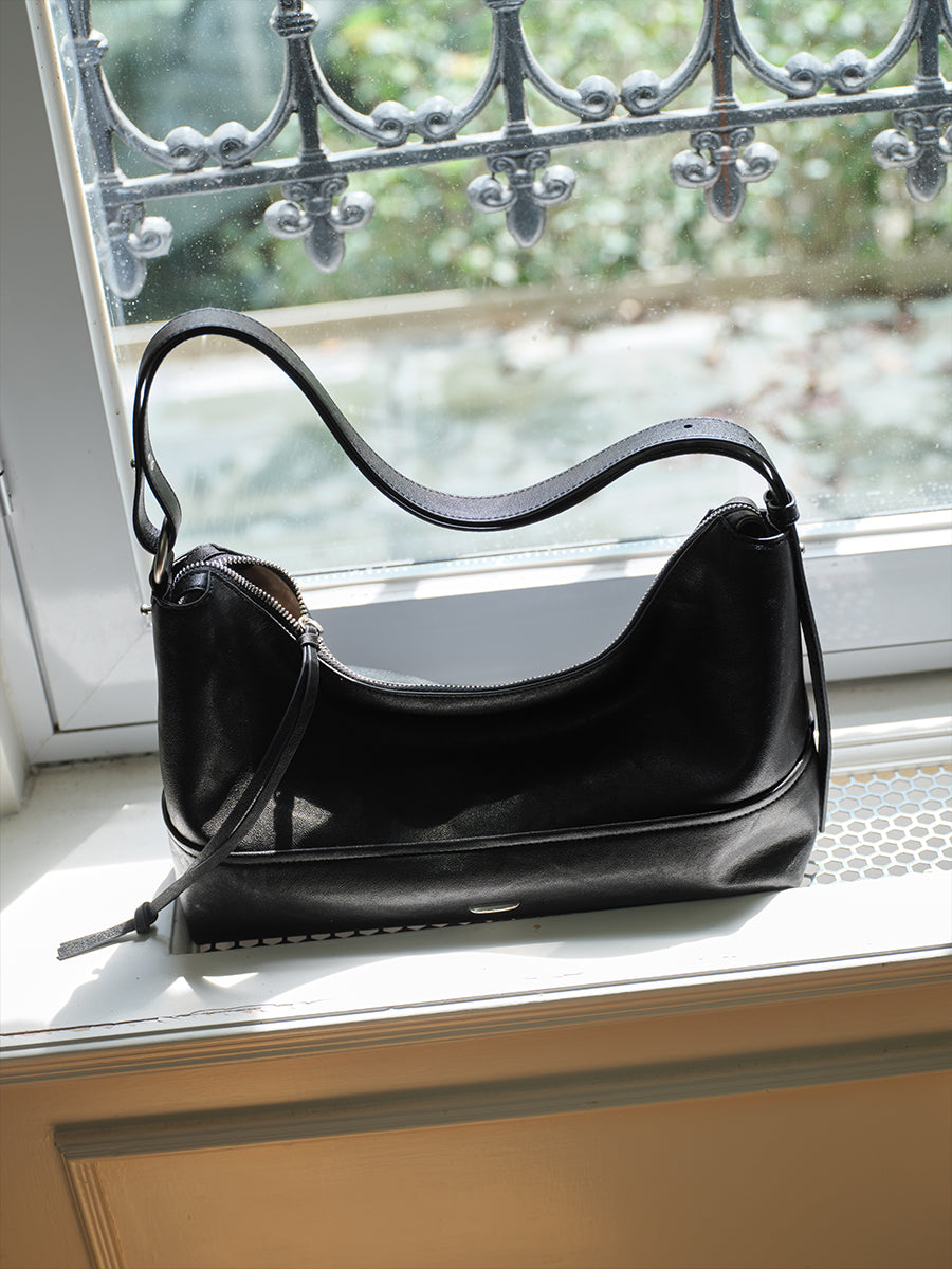 Minimalist hobo bag