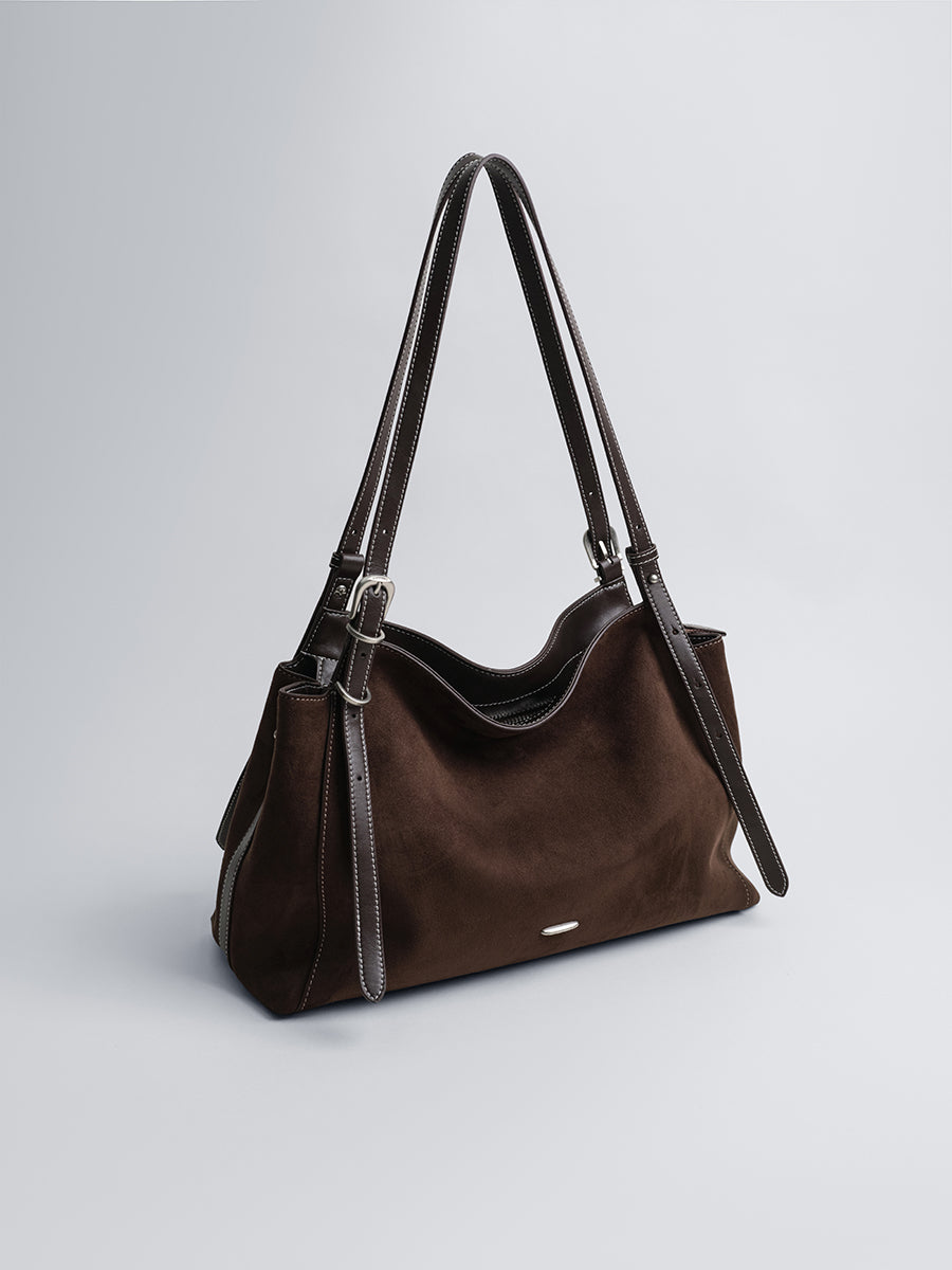 SUEDE CAPSULE COLLECTION TOTE BAG
