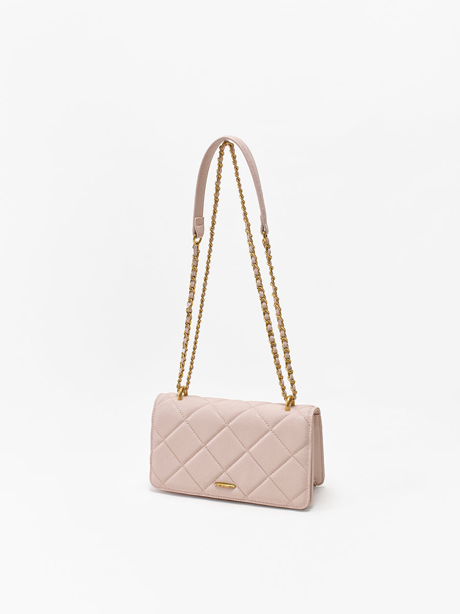 Light luxury diamond quilted chain bag