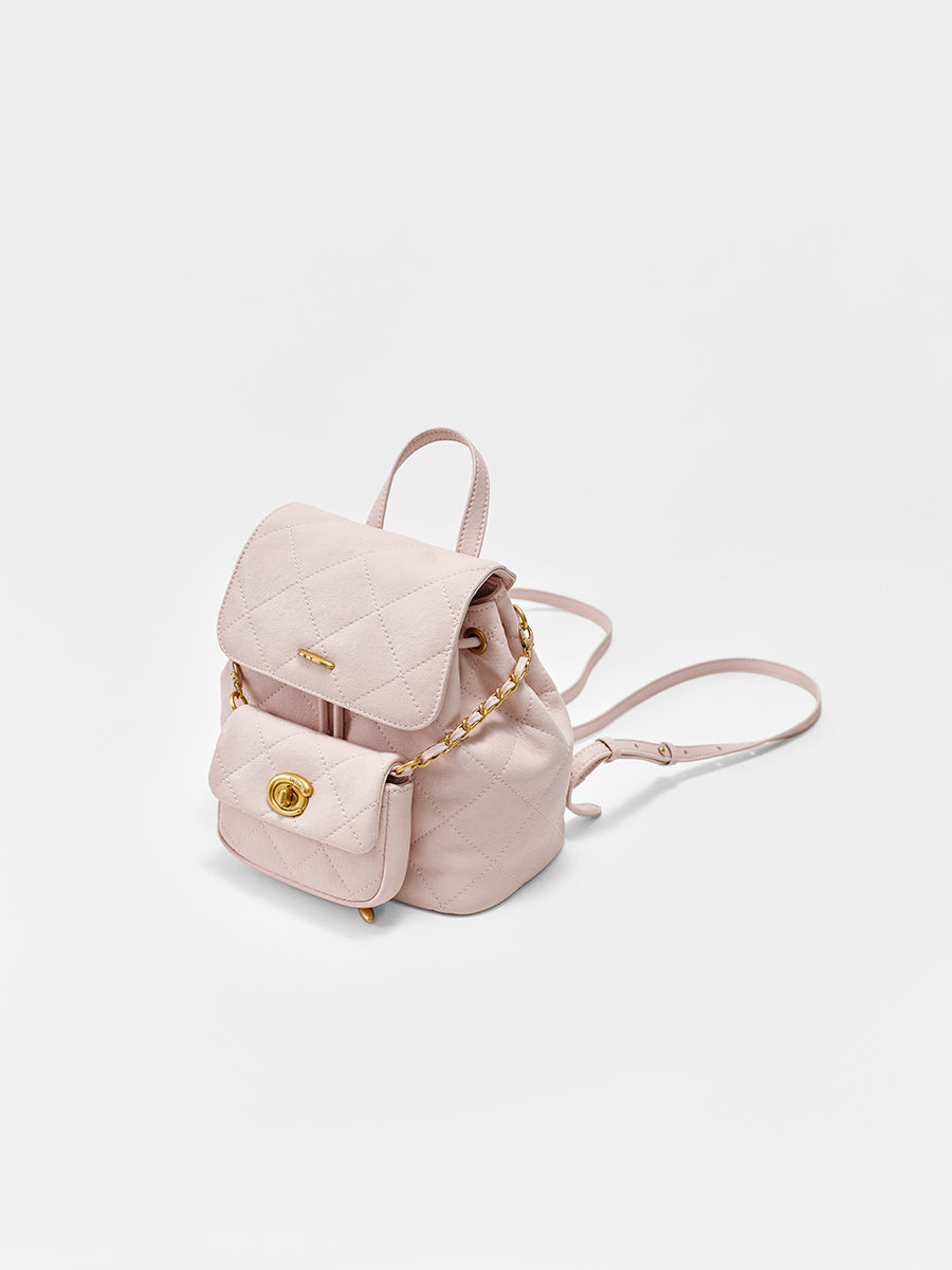 High-end light luxury backpack