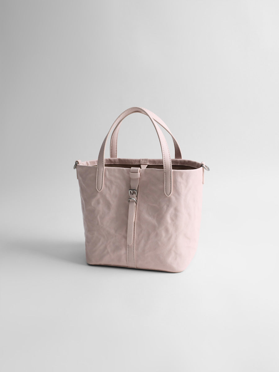 Niche single-shoulder hand-carry bucket bag
