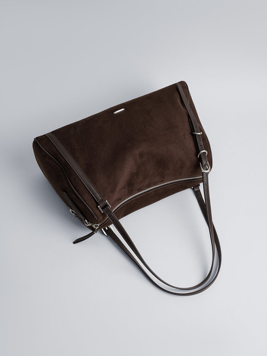 SUEDE CAPSULE COLLECTION TOTE BAG