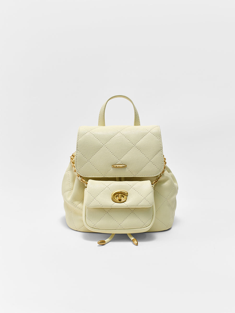 High-end light luxury backpack