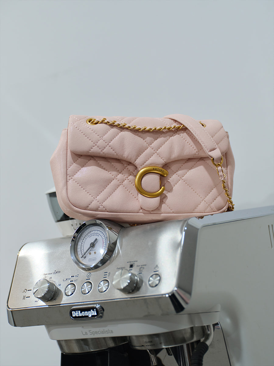 Quilted chain bag