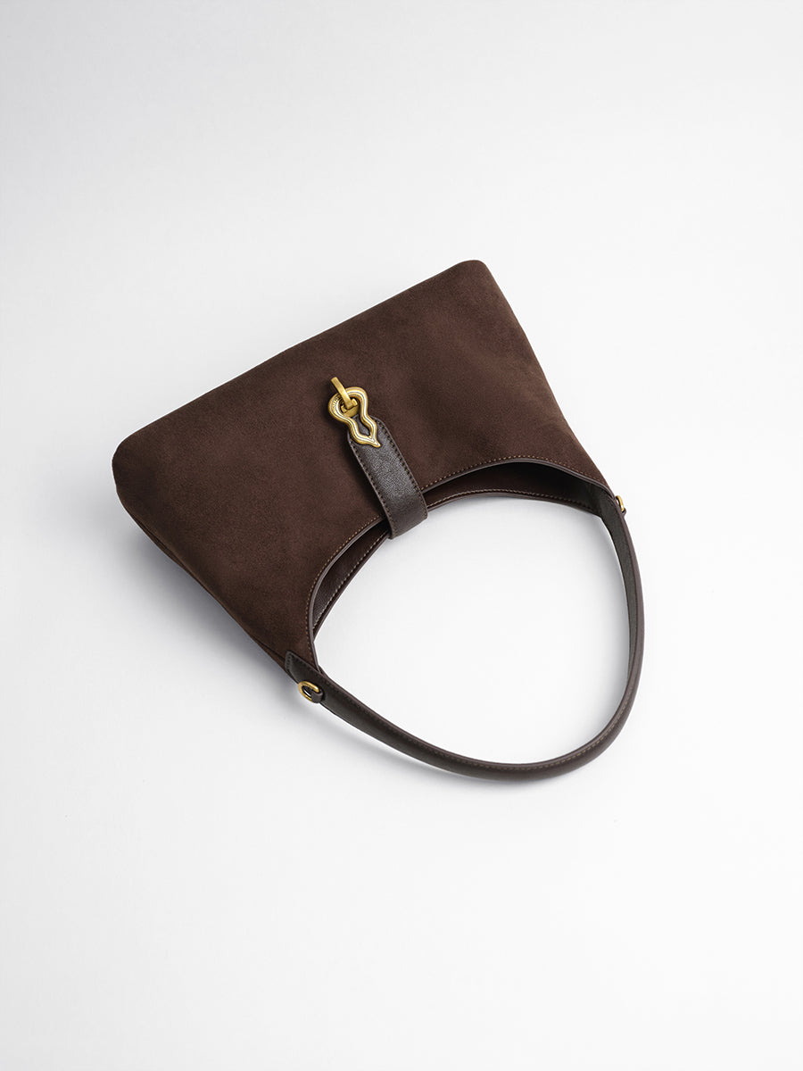 SUEDE CAPSULE COLLECTION TOTE BAG