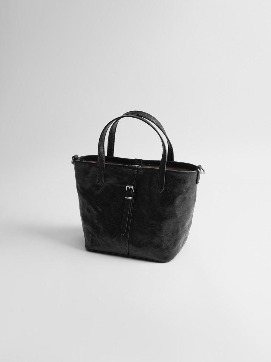 Niche single-shoulder hand-carry bucket bag